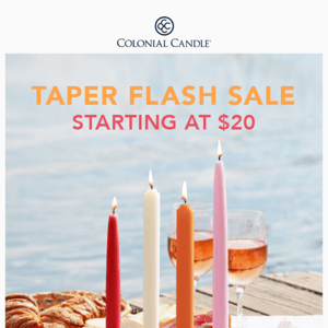 Taper Flash Sale Ends Tonight!💰