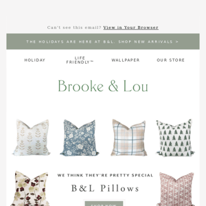 What's So Special About B&L Pillows?