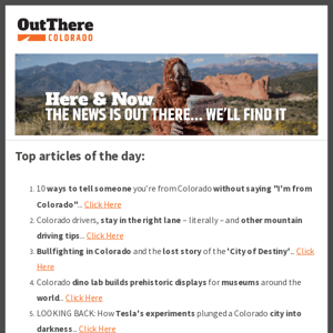 ⛰️ Bullfighting in CO?!; Overlooked mountain towns; Ice boating an extreme Colorado sport; & More...