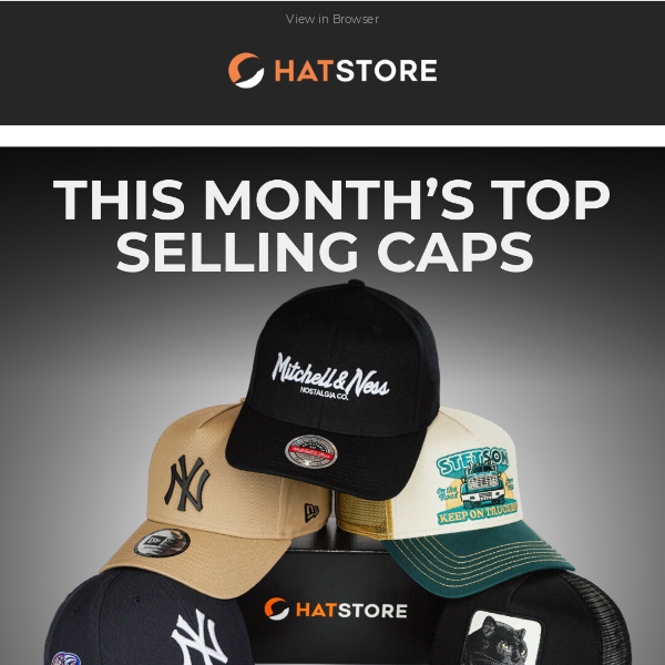 Top Selling Caps Collection🔥