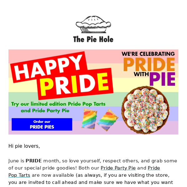 Putting the "pie" in "pride" 🌈🥧