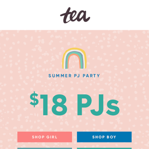 🏆 Tea ICONIC PJs: Now Just $18