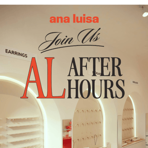 YOU'RE INVITED: AL AFTER HOURS