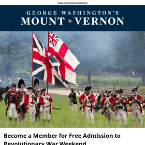 Get Free Admission to Revolutionary War Weekend
