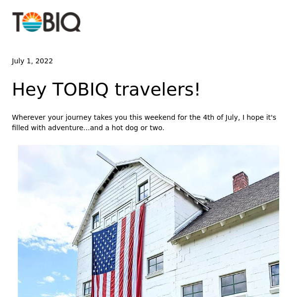 🇺🇸 Happy 4th TOBIQ fam 🇺🇸