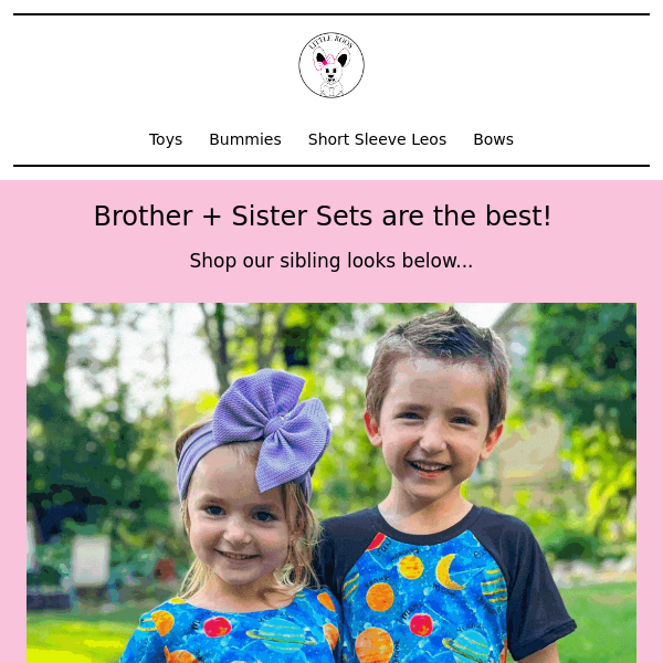 Brother + Sister Set!