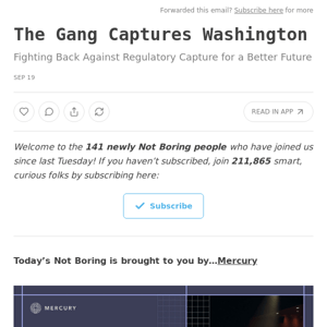 The Gang Captures Washington