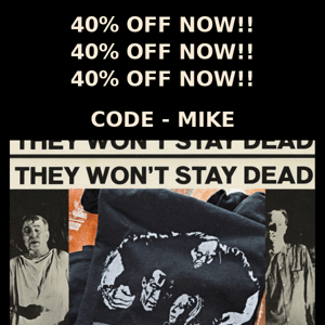 40% OFF !!