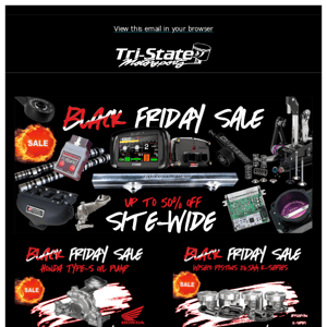 BLACK FRIDAY DEALS: Honda Oil Pumps, K-Series Pistons & More!