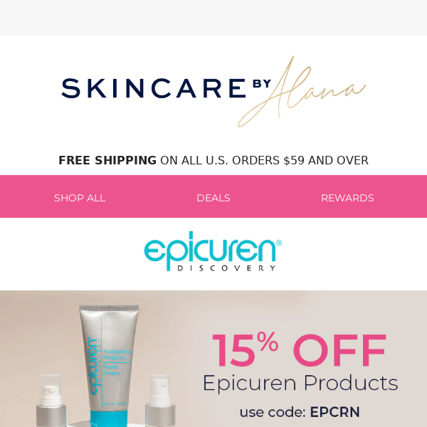 15% Off Epicuren! Your Beauty Deal Of The Week