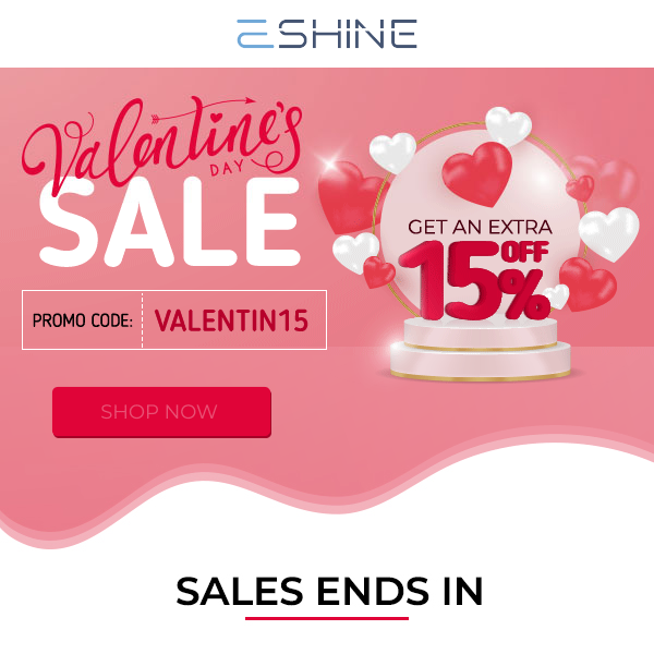 Light Up Your Love this Valentine's Day with EShine! 💕