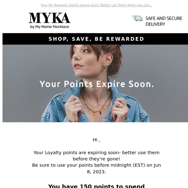 Expiry Alert: Your Loyalty Points End Soon