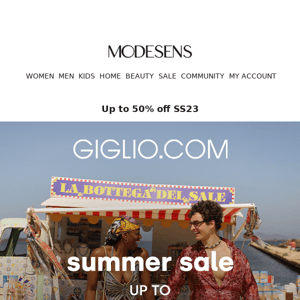 Treat Yourself: Summer Savings at GIGLIO.COM