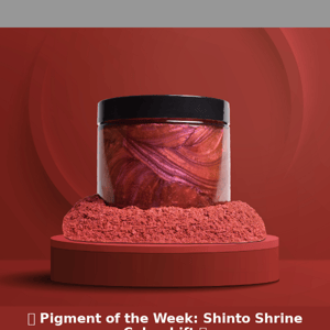 🌟 Pigment of the Week: Shinto Shrine's Captivating Colorshift 🌟