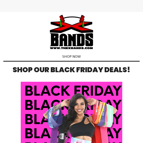Black Friday Deals are Here!🎉