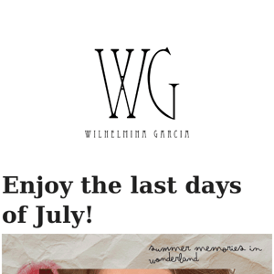 Last days of July!🌴🍧