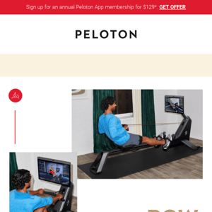 New 2023 goals 🤝 all-new Peloton Row