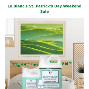 🍀Celebrate Le Blanc's St Patrick's Day Sale with 20% Off