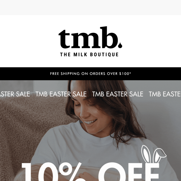 10% OFF SITEWIDE* 🐣🐰