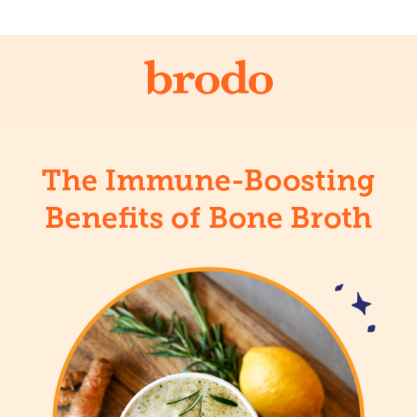 Build up that immune system with bone broth1