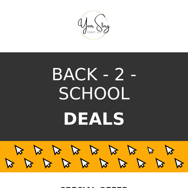 Back - 2 -  School Savings!