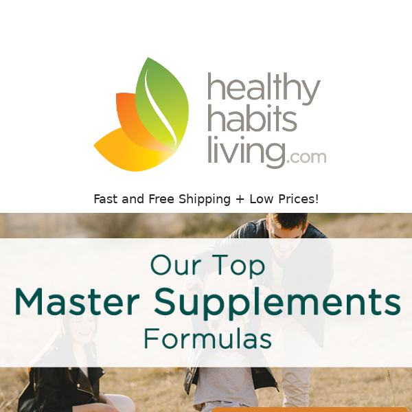 Find a solution that works for you with Master Supplements!