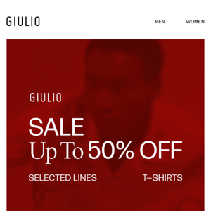 Top T-Shirt Picks from the GIULIO Sale