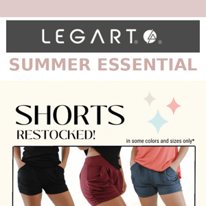 🚨 Grab Our Restocked Shorts Before They're Gone Again! 🚨