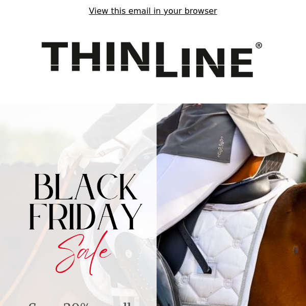 Special Offer on ThinLine English Saddle Pads