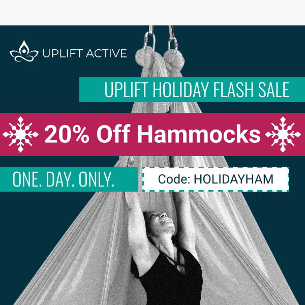 Holiday Special 🎄 20% off hammocks