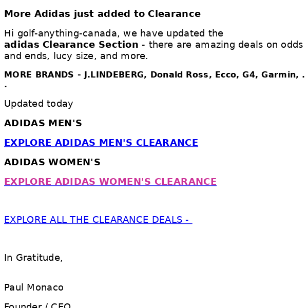 adidas 🔥HOT🔥 added to CLEARANCE