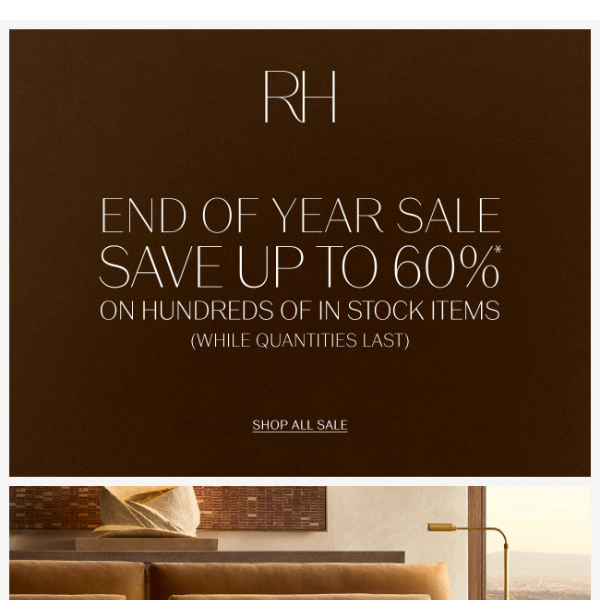 End of Year Sale. Save Up to 60%.