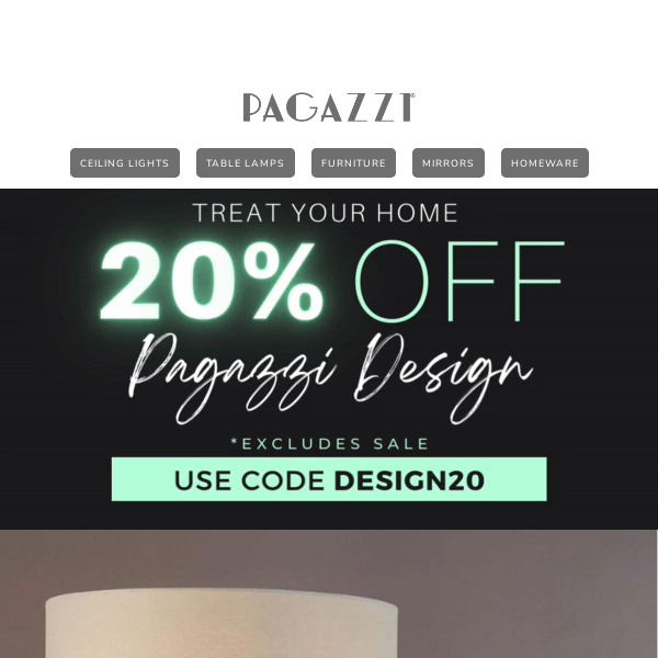 November Newness + 20% Off Pagazzi Design