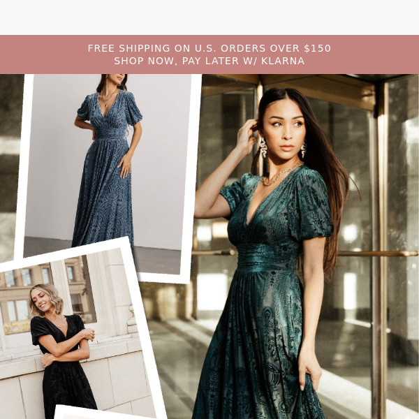 Leslie, the luxurious dream dress ✨