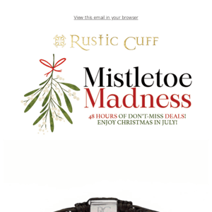 Kiss💋These Mistletoe Madness Deals!