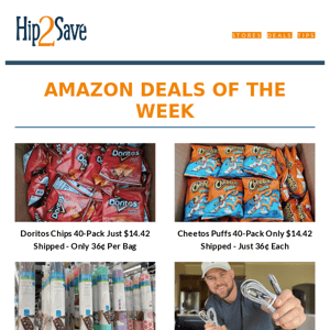 36¢ Chips | 60% Off Cricut Supplies | $1.50 iPhone Chargers | 3-Pack Chex Cereal Just $5 | $6.82 Roll Up Dish Drying Rack | 75% Off Area Rugs