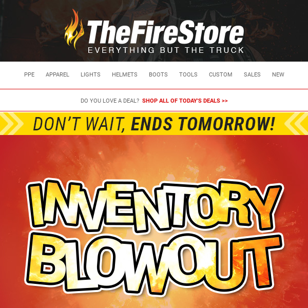 Inventory Blowout Ends 2/28!