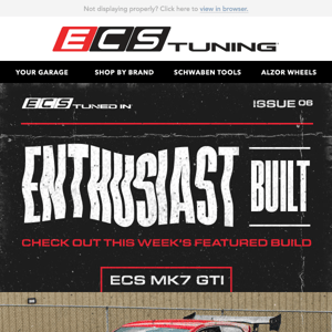 ECS Tuned In - Enthusiast Built - ECS MK7 GTI