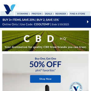 Now serving: Hot deals on quality CBD