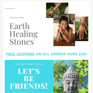 Welcome to Earth Healing Stones | Enjoy 10% OFF Your First Order!