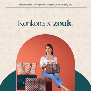 Super Exciting News - Zouk collaborates with Konkana Sen Sharma!