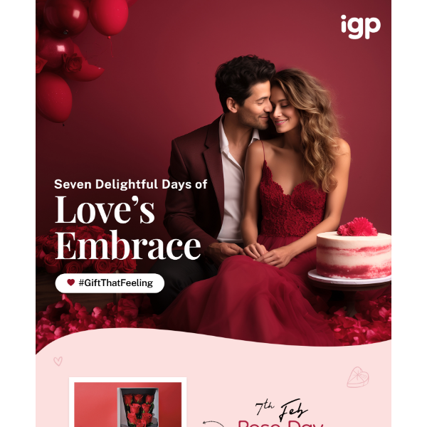 IGP.com, Redefine Love this Valentine’s Week 🗓️💕