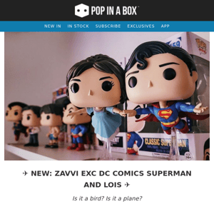 ✈️ NEW: Zavvi EXC DC Comics Superman and Lois ✈️