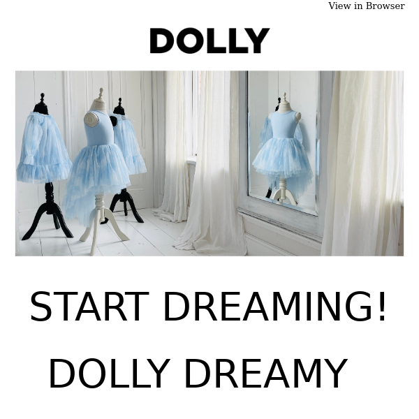 ☁️ NEW DOLLY DREAMY COLLECTION! ☁️