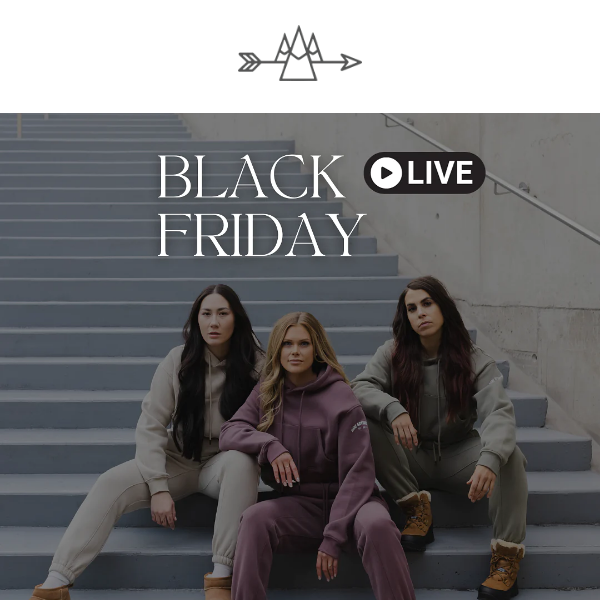 BLACK FRIDAY NOW LIVE!