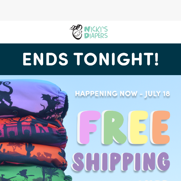 Ends at Midnight - Free Shipping on Orders Just $10