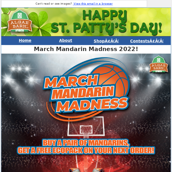 March Mandarin Madness is Back  + Get a Clam Keeper Kit While Supplies Last!