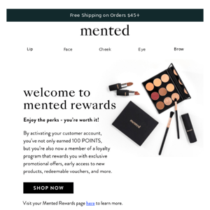 Welcome to Mented Rewards 🖤