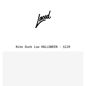 Nike Dunk Low "Halloween" - FCFS Tomorrow