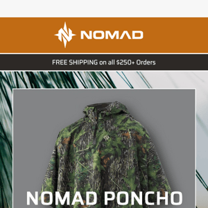 Stay Dry in the Nomad Poncho